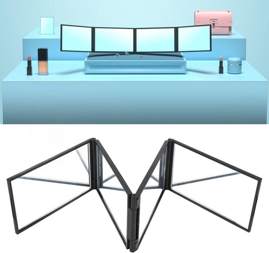 4-Way Self Haircut Portable 360� Foldable Mirror