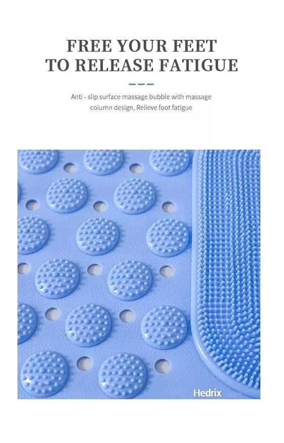 Silicon Bathroom Scrubber Mat