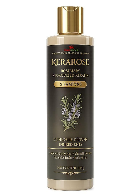 Kerarose Rosemary Hydrolyzed Keratin Shampoo 114 gm (Pack of 2)