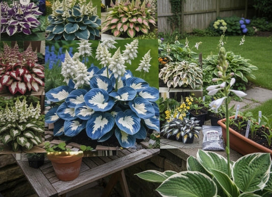 Shade-Tolerant & Cold-Hardy Hosta Flower Seeds – Premium Decorative Garden Seeds (Easy to Grow)